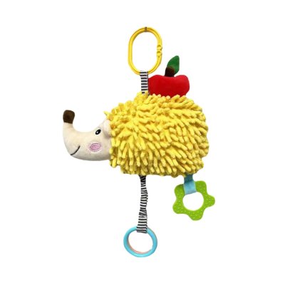 Tulilo Závěsná edukační hračka s melodii a s kousátkem - Ježek