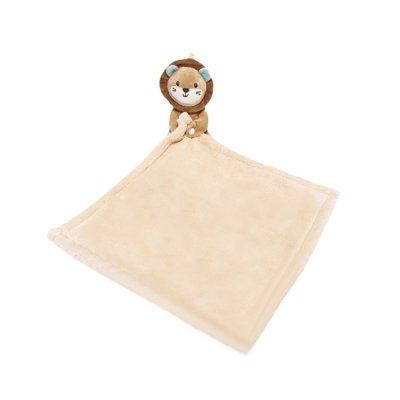 Tulilo Baby Ručník s hračkou Lvíček, 35x35cm