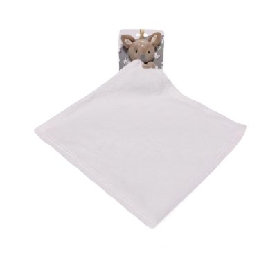 Tulilo Baby Ručník s hračkou Srnka, 35x35cm