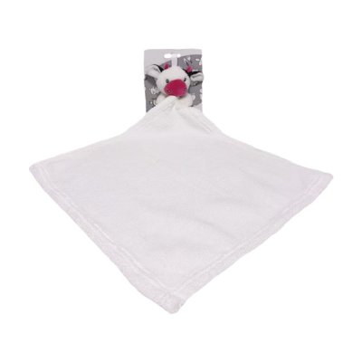 Tulilo Baby Ručník s hračkou Kravička, 35x35cm