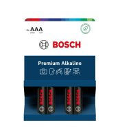 Bosch Premium Alkaline AAA LR03 baterie 4 ks