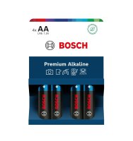 Bosch Premium Alkaline AA LR6 baterie 4 ks
