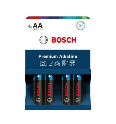 Bosch Premium Alkaline AA LR6 baterie 4 ks