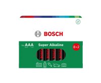 Bosch Super Alkaline AAA LR03 baterie 10 ks