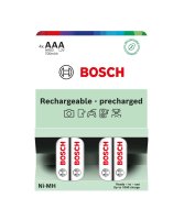 Bosch Rechargeable NiMh AAA HR03 700 mAh Precharged baterie 4 ks