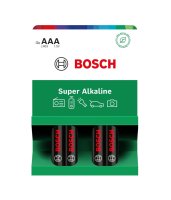 Bosch Super Alkaline AAA LR03 baterie 4 ks