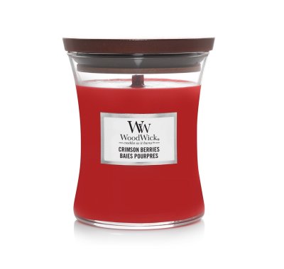 Wood Wick Vonná svíčka Crimson Berries 85 g