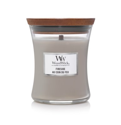 Wood Wick Vonná svíčka Fireside 85 g