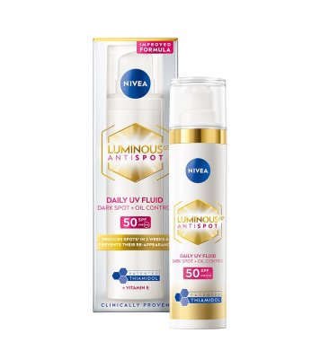 Nivea Luminous SPF50 zmatňující denní krém 40 ml