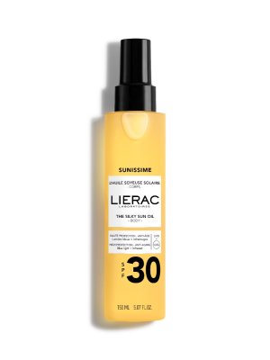 Lierac Sunissime Hedvábný olej na opalování s vysokou ochranou SPF30 150 ml