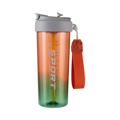 LAMART LT4073 Fit 600 ml sportovní lahev zelená/oranžová
