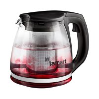 LAMART LT7025 Verre 1,1 l rychlovarná konvice černá