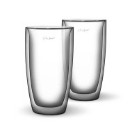 LAMART LT9011 Vaso sklenice café latté 380 ml 2 ks