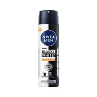 Nivea Men Black & White Invisible Ultimate antiperspirant ve spreji 150 ml