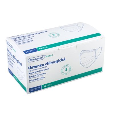 Steriwund Ústenka chirurgická s gumičkou nesterilní 50 ks