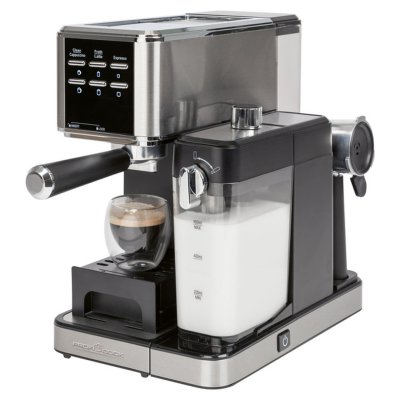 ProfiCook ES-KA 1266 espresso 2v1 (20 barů),pákové, nástavec na kapsle