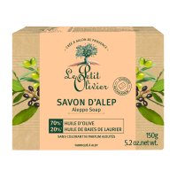 Le Petit Olivier Mýdlo Aleppo s olivovým a vavřínovým olejem 150 g