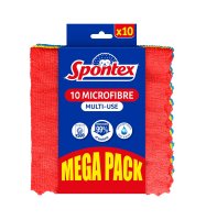 Spontex Microfibre Multi-Usages hadřík 10 ks