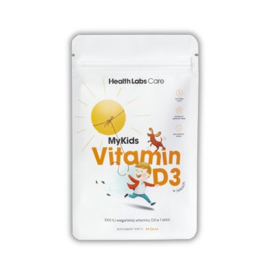 Health Labs Care My Kids Vitamin D3 želé bonbony bez přidaného cukru 60 ks Health Labs Care My Kids Vitamin D3 želé bonbony bez přidaného cukru 60 ks