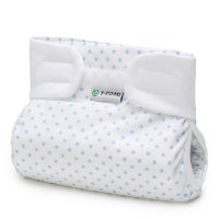 T-tomi Ortopedické abdukční kalhotky - suchý zip Blue dots (5-9kg)