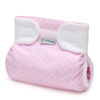 T-tomi Ortopedické abdukční kalhotky PLUS - suchý zip Pink dots (5-9kg)