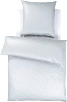 Joop! Sada povlečení CORNFLOWER 2 x 70 x 90 cm a 200 x 200 cm, stříbrná