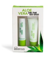 IDC Institute Aloe Vera DUO Balzám na rty a Krém na ruce 2 ks