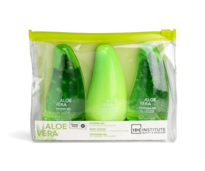 IDC Institute Aloe Vera Cestovní sada 3x80 ml