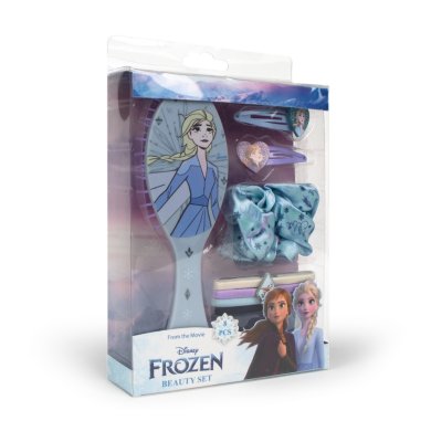 Cerdá Sada vlasových doplňků s hřebenem Frozen 8 ks