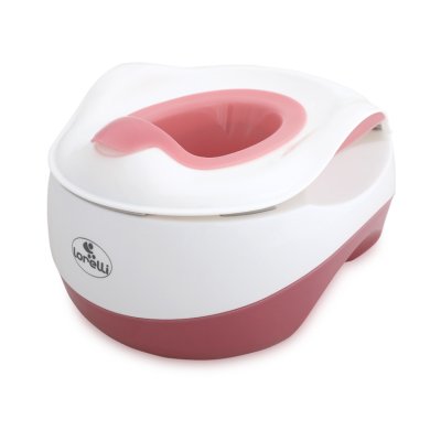 Lorelli Dětský nočník 3v1 WC TRANSFORM PINK