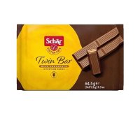 SCHÄR Twin Bar oplatky v mléčné čokoládě bez lepku 64,5 g
