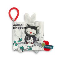 SENSILLO Kontrastní knížka pro miminko black&white - Sova