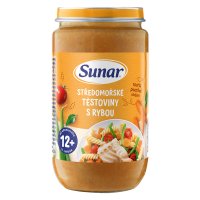 Sunar příkrm Středomořské těstoviny s rybou od ukončení 12m+ 235g