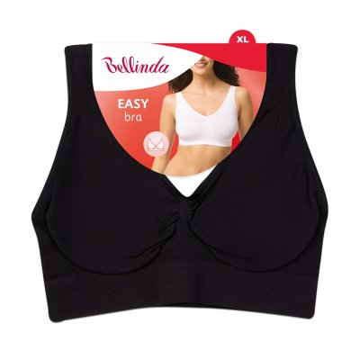 Bellinda Podprsenka elastická Easy bra vel. XL černá