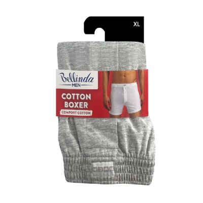 Bellinda Pánské bavlněné boxerky vel. XL 1 ks šedé