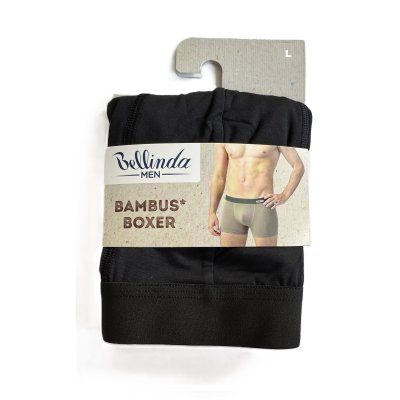Bellinda Pánské bambusové boxerky vel. L 1 ks černé