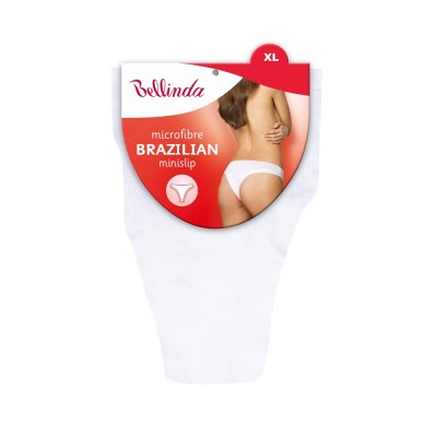 Bellinda Dámské kalhotky Brazilian vel. XL 1 ks bílé