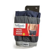 Bellinda Pánské strečové boxerky Ultra resist vel. XL 2 ks modré+šedé