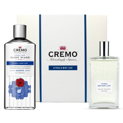 Cremo Citrus & Mint Leaf dárková sada pro muže 2 ks