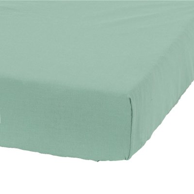 Mamo Tato Bavlněné prostěradlo 60x120cm - zelená