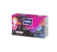 Bella For Teens Mini hygienické tampony 16 ks Bella For Teens Mini hygienické tampony 16 ks