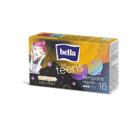 Bella For Teens Regular hygienické tampony 16 ks Bella For Teens Regular hygienické tampony 16 ks