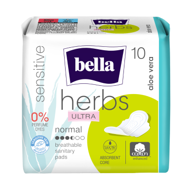 Bella Herbs Aloe Vera Normal hygienické vložky 10 ks