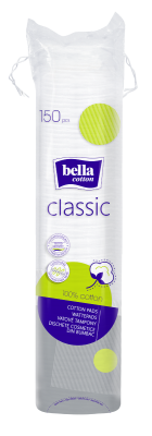 Bella Cotton Classic odličovací tampony 150 ks