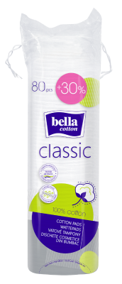 Bella Cotton Classic odličovací tampony 80 ks +30 %