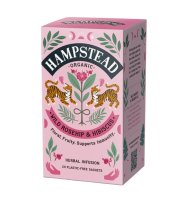 Hampstead Tea BIO Šípkový čaj s ibiškem 20x1,5 g