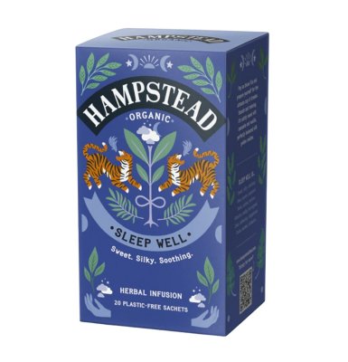 Hampstead Tea BIO Bylinný čaj na dobrou noc 20x1,5 g