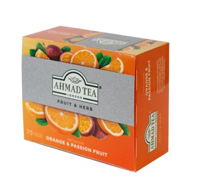Ahmad Tea Orange & Passionfruit porcovaný čaj 75x1,8 g