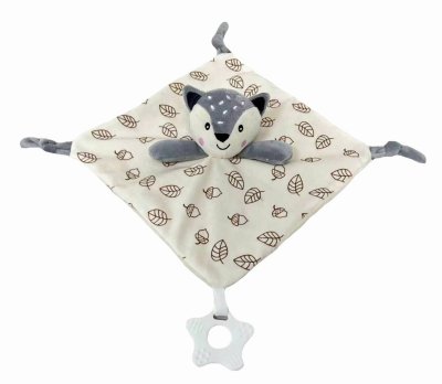 TULIMI Přítulníček, mazlík s kousátkem Lišák - krémový