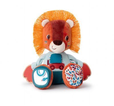 Lilliputiens textilní hračka s aktivitami - lev Jack